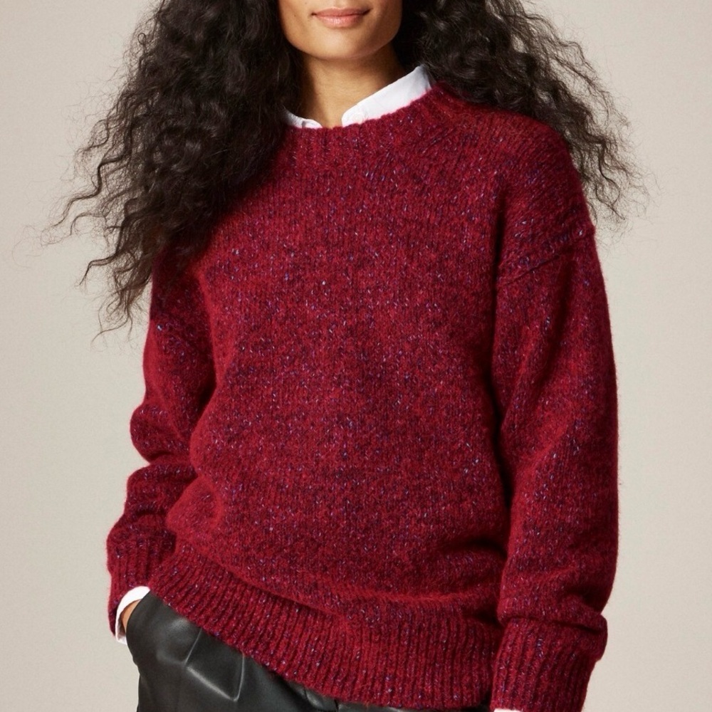 (NWT) J. Crew relaxed crewneck pullover
